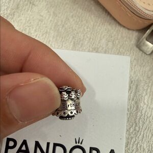 Pandora Silver Rose Cluster Charm